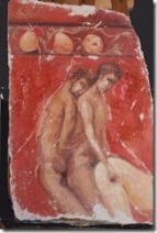 Homosexual threesome, Pompeii