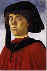 Young Man, Botticelli
